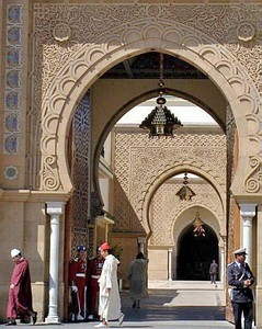 Отдых в Марокко. Королевский дворец в Рабате.
