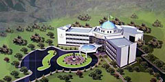 В Туркменистане планируют построить шикарный курорт