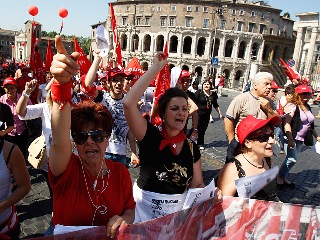 Демонстранты остановят транспорт по всей Италии