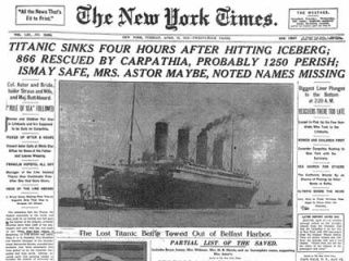 100-летний юбилей крушения«Титаника» привлечет туристов в Северную Ирландию