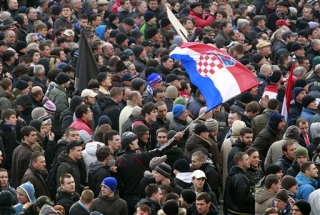 Выходные в Хорватии  ознаменовались протестами и конфликтами с полицией
