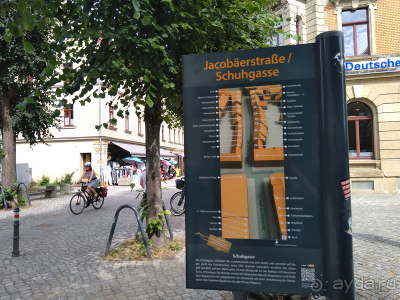 Альбом истории "Дрезден, Германия. Саксонская Швейцария - город Пирна над Эльбой."