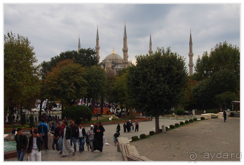 Альбом отзыва "Немного  воспоминаний о Стамбуле - городе контрастов."