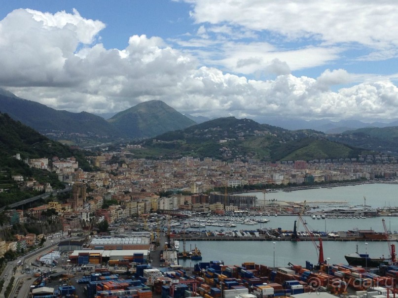 Альбом отзыва "Салерно-прекрасный портовый город на юге Италии"