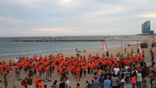 Пляж Марбелья в Барселоне