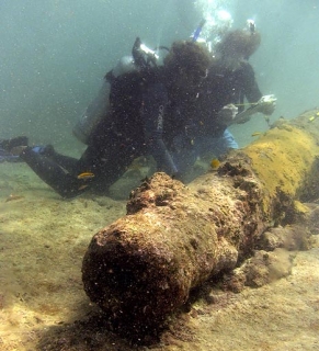 Недалеко от курорта Ла-Романа открыт подводный пиратский музей