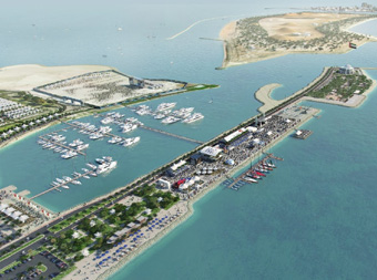 В Абу-Даби строится новый район для парусной регаты Volvo Ocean Race