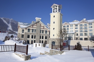 Отель Club Med Yabuli в горнолыжном курорте Ябули в Китае 