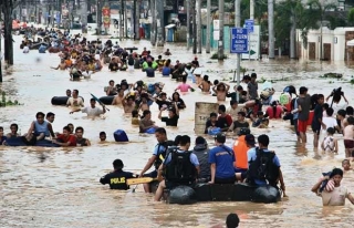 Буря на Филиппинах: затоплена почти вся Манила