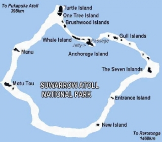 Атолл Суворова в Тихом океане: теперь здесь находится новая Российская Империя 