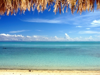 Лучший пляж мира - во Французской Полинезии