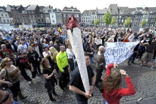 Голландия: туристы протестуют против запрета марихуаны