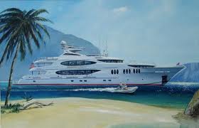 К берегам Дубаи прибывают роскошные яхты