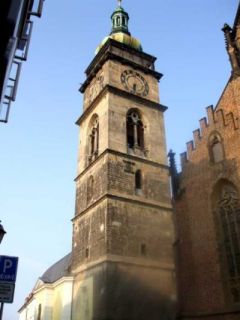 Белая Башня в городе Градец-Карлов Чехия