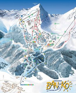 Новый сезон открыт на горнолыжном курорте Банско в Болгарии