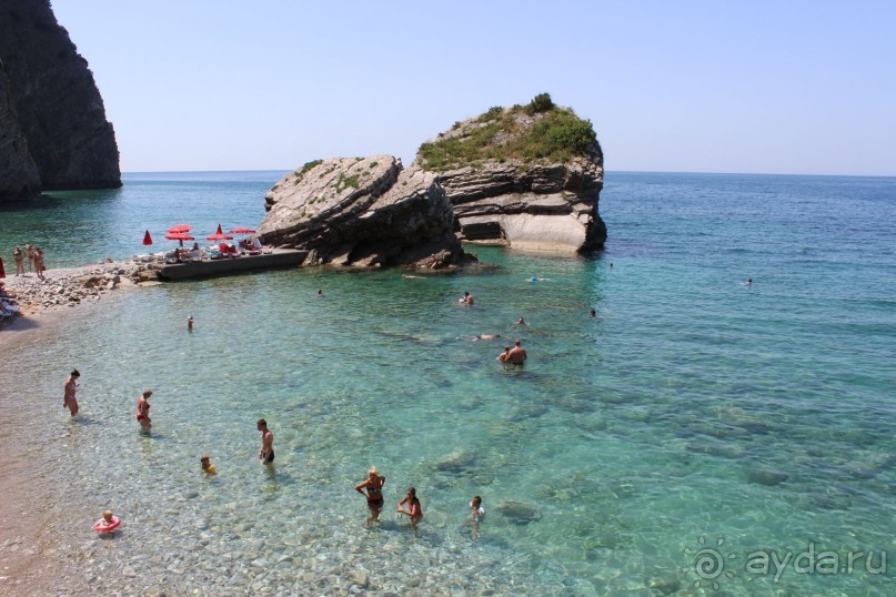      ДЕНЬ 6. Морская прогулка от Будвы до Свети Стефана, о. Святого Николая, Свети стефан, Милочер