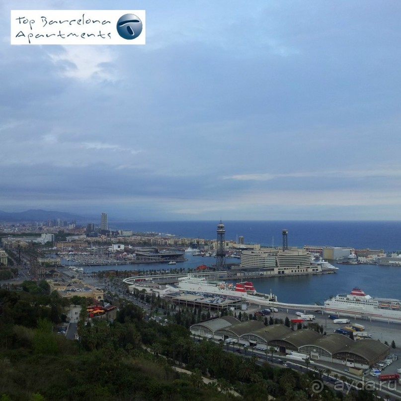 Гора Монтжуик за один день