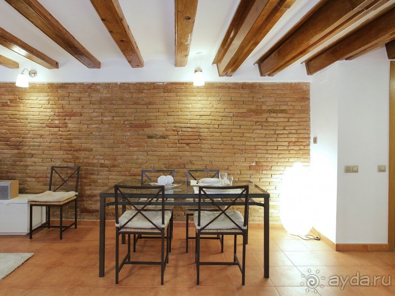 Семейный апартамент с 2 спальнями у Лас Рамблас