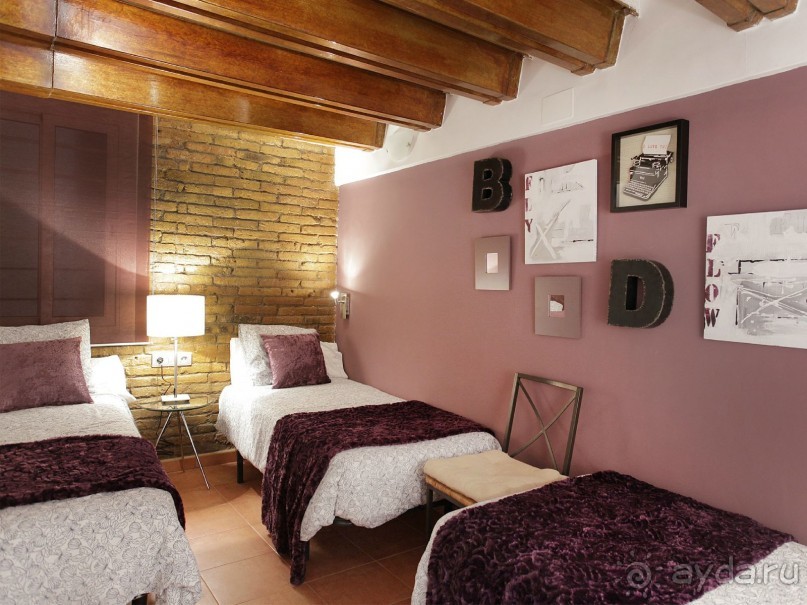 Семейный апартамент с 2 спальнями у Лас Рамблас