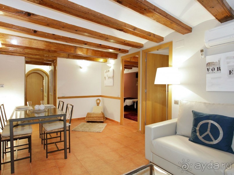 Семейный апартамент с 2 спальнями у Лас Рамблас