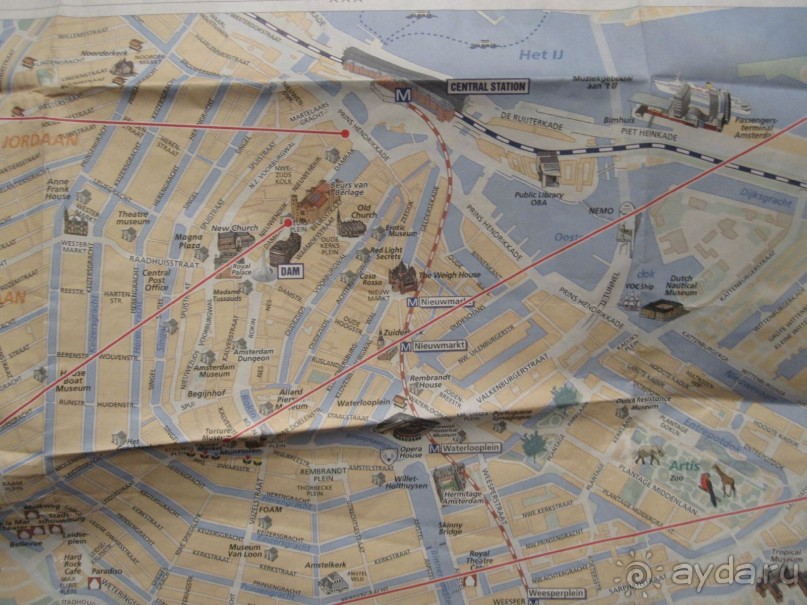 Германия (Кёльн) – Нидерланды (Амстердам) в сентябре 2014 г. самостоятельно