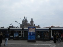 жд вокзал Амстердам