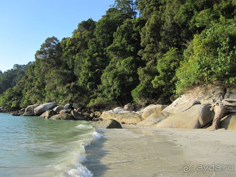 Из мороза России  в тепло Малайзии, на пляжи Пангкора, самостоятельно в январе  2015г.