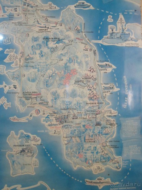 карта Пангкора