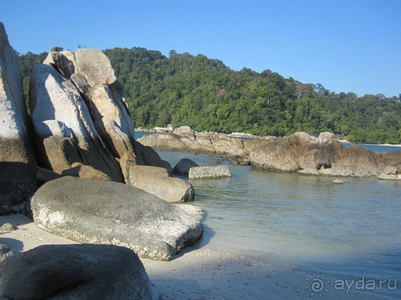 Из мороза России  в тепло Малайзии, на пляжи Пангкора, самостоятельно в январе  2015г.