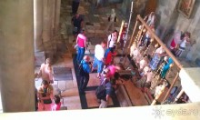 Израиль , Иерусалим , Храм Гроба Господня , Камень миропомазания