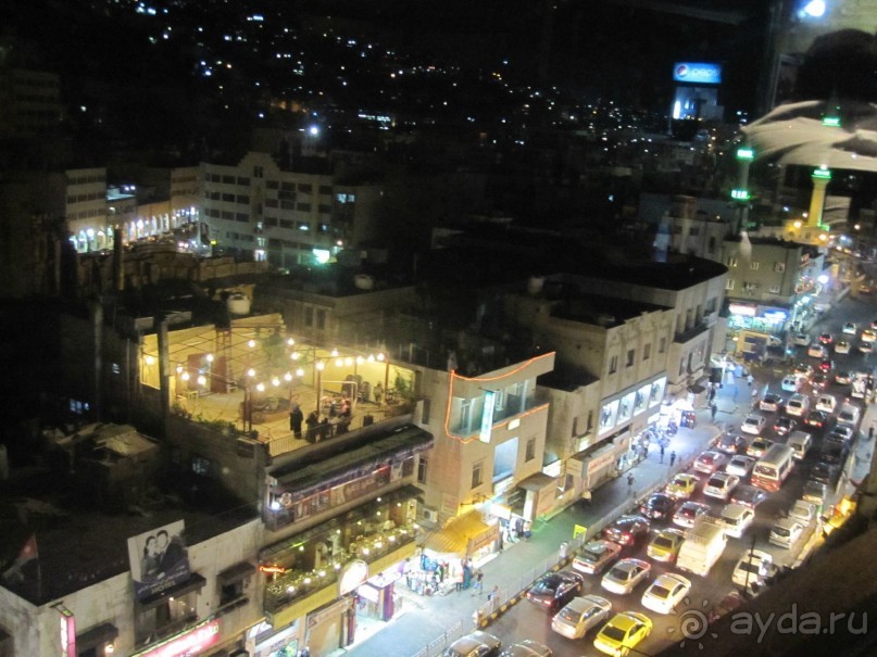 Иордания , Амман , местное время в районе 23 ч... час пик ))) 