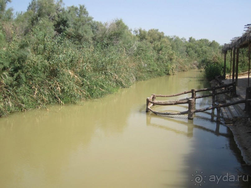 Река Иордан, большая купальня