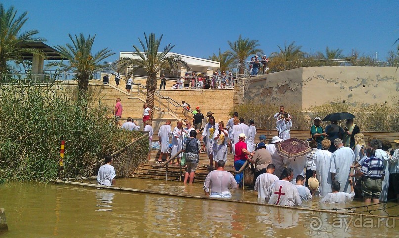 Река Иордан , берег Израиля