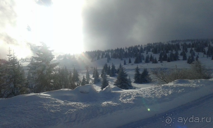 Катание на лыжах на горе Копаоник, Сербия