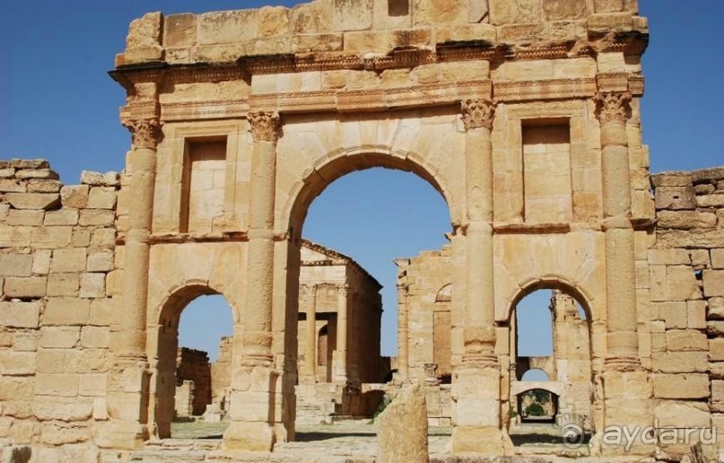 Альбом отзыва "Сбейтла - античные города Туниса "