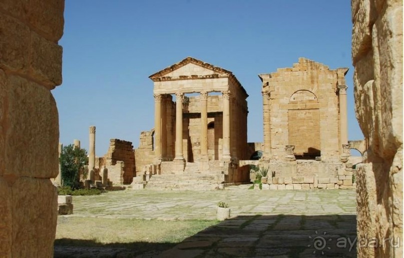 Альбом отзыва "Сбейтла - античные города Туниса "