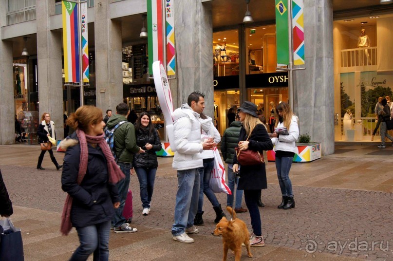 Милан. Шопинг, как он есть на самом деле.