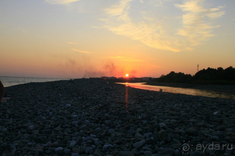 Пляж в п.Гачрыпш