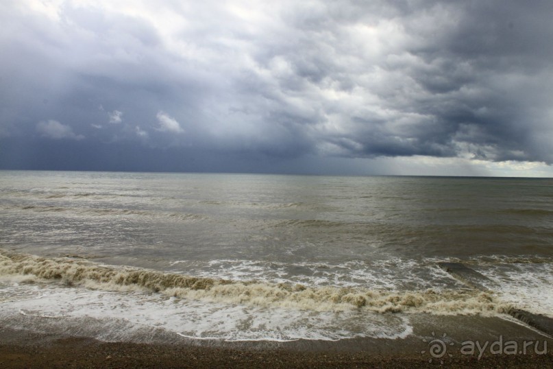 Море во время шторма