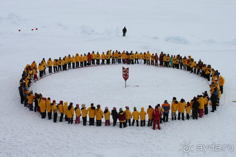 К Северному полюсу на ледоколе "50 лет Победы"