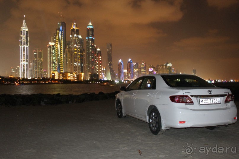 Путешествие на арендованном авто по ОАЭ