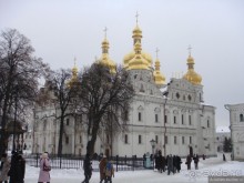 Пробег по замерзающей Украине. Киев