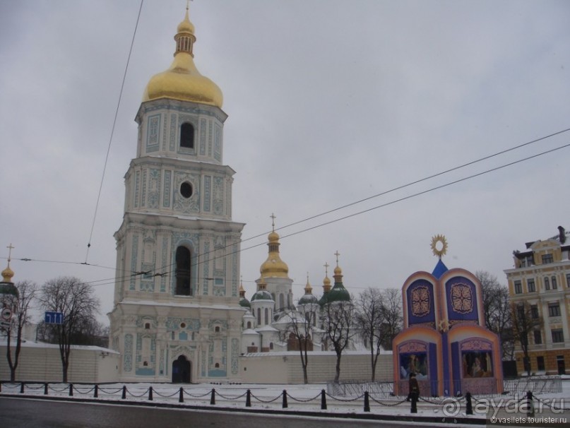 Пробег по замерзающей Украине. Киев