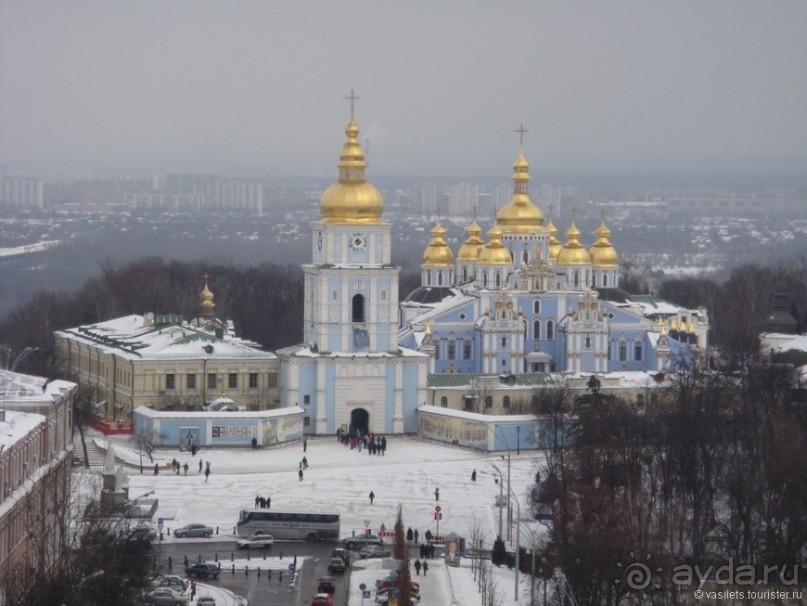 Пробег по замерзающей Украине. Киев