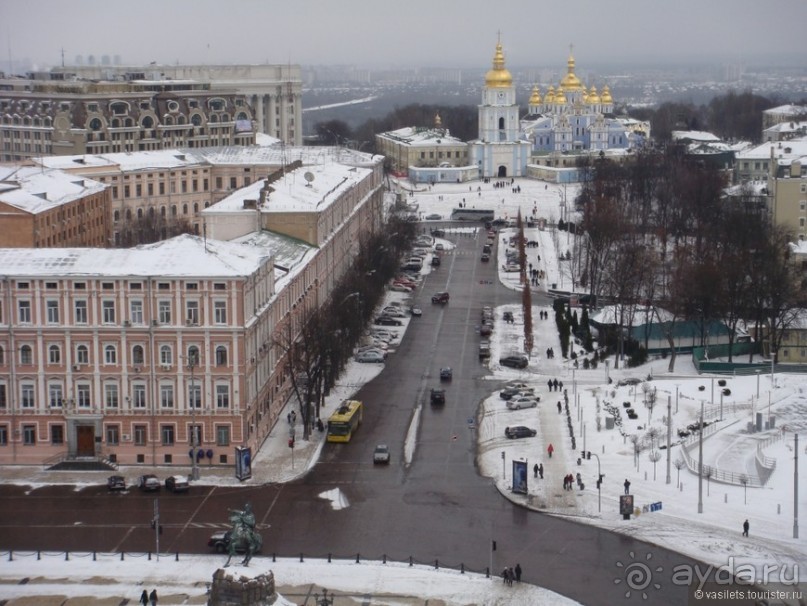 Пробег по замерзающей Украине. Киев