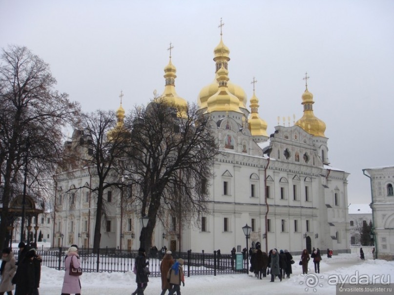 Пробег по замерзающей Украине. Киев