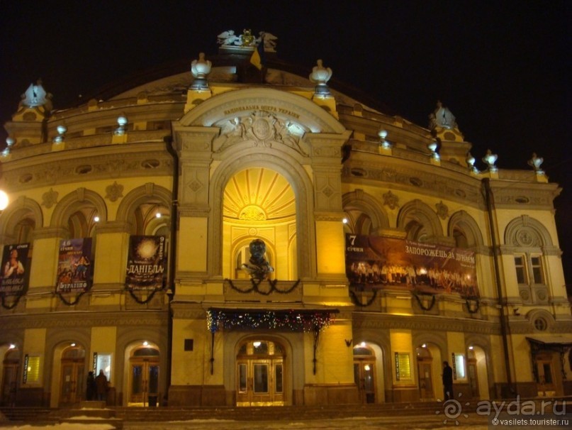 Пробег по замерзающей Украине. Киев