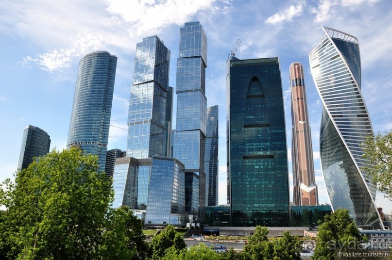 Москва-сити со всех сторон