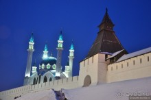 Казань днем и вечером