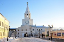 Казань днем и вечером